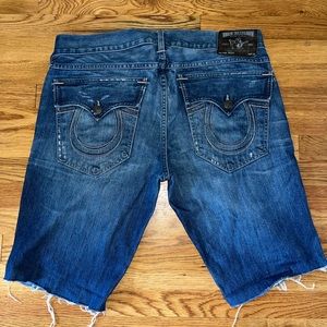 True Religion Jean Shorts